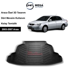 Toyota Corolla Sedan 2003-2007 Bagaj Havuzu