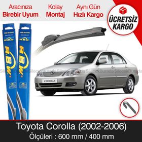 Toyota Corolla Sedan RBW 2002-2006 Muz Silecek Takımı