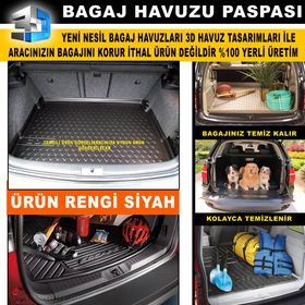 Toyota Corolla Stw 2003 2007 Siyah Bagaj Havuzu