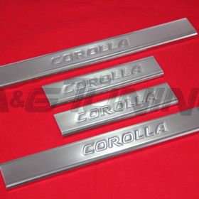 Toyota Corolla TK 2013 Üzeri Krom Kapı Eşiği