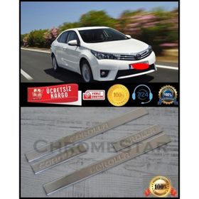 Toyota Corolla TK 2013 Üzeri Krom Kapı Eşiği