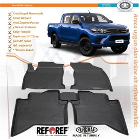 Toyota Hilux 2015 Sonrası 4D Havuzlu Paspas