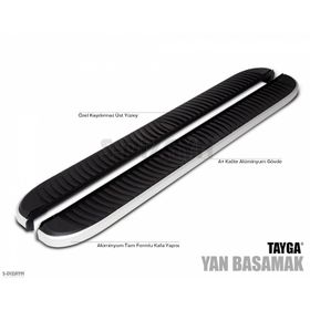 Toyota Hilux 2015 Üzeri Tayga Yan Basamak