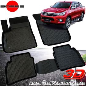 Toyota Hilux 2016 3D Havuzlu Paspas