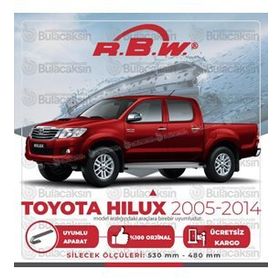 Toyota Hilux RBW 2005-2012 Muz Silecek Takımı