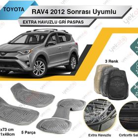 Toyota RAV4 3D Havuzlu Universal Oto Paspas