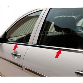 Toyota Verso 2004-2009 4 Parça Krom Cam Çıtası