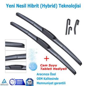 Toyota Verso 2009-2013 Hybrid 650 mm 400 mm Silecek Takımı