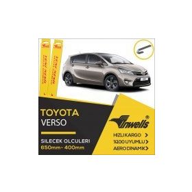 Toyota Verso 2009-2013 Silecek Takımı
