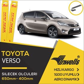 Toyota Verso 2009-2013 Silecek Takımı