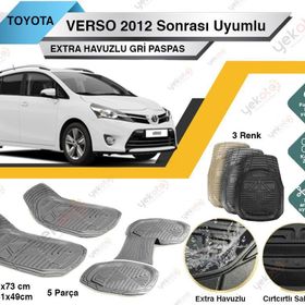 Toyota Verso 3D Havuzlu Paspas Takımı