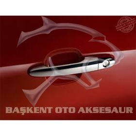 Toyota Yaris 2006 2010 Paslanmaz Çelik 4 Kapı Krom Kapı Kolu