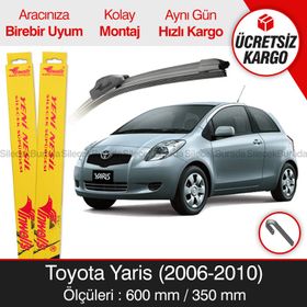 Toyota Yaris 2006-2010 Silecek Takımı