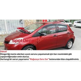 Toyota Yaris 2013 Mugen Cam Rüzgarlığı