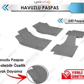Toyota Yaris 3D Universal Havuzlu Paspas