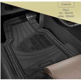 ToyotaAvensis 2004 2008 Havuzlu Kauçuk Paspas Takımı
