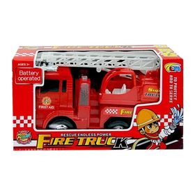 Toys 175B-2 Pilli Işıklı Sesli İtfaiye Oyuncak