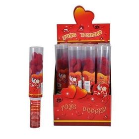 Toys Dodder Konfeti Kırmızı 40 Cm Kalp Fırlatan