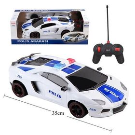 Toysan Oyuncak Uzaktan Kumandalı Şarjlı Polis Arabası