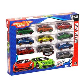 Toysan Speed Racer 10'lu Metal Araba