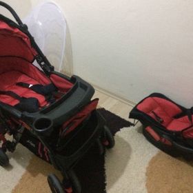 Toytoy Ahşap Bebek Arabası
