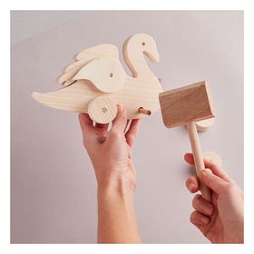 Toytoy Ahşap Demonte Kuğu