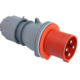 Tp Electric 8693151331011 Cee 4x63a Ip44 Yaylı Kapaklı Düz Fiş