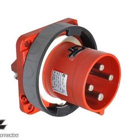 TP ELECTRİC 8693151658897 4X63 AMP CEE NORM IP67 GT Düz Makine Fişi