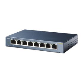 TP-Link 10/100/1000Mbps 8xPort %72 Güç Tasarruflu Çelik Kasa Switch