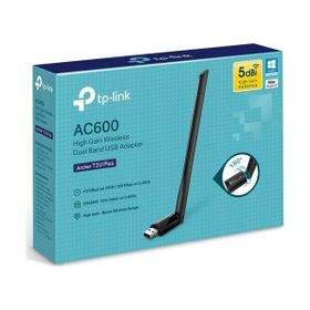 TP-Link ARCHER-T2U-PLUS TP-Link Archer T2U Plus AC 600 Mbps Antenli Wireless USB Adaptör