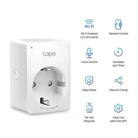 TP-Link Beyaz 2'li Tapo P100 Mini Wi-Fi Akıllı Priz