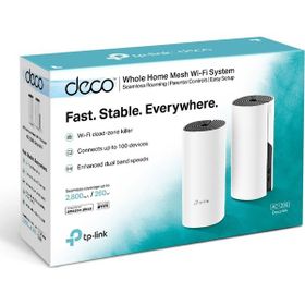 TP-Link Deco E4 AC1200 Tüm Evi Kapsayan Mesh Wi-Fi Sistemi 2'li Router