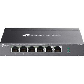 TP-Link DS106P Omada 6 Port 10/100 4xPoE 67W Yönetilemez Switch