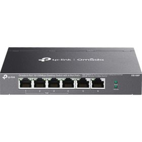TP-Link DS106P Omada 6 Port 10/100 4xPoE 67W Yönetilemez Switch
