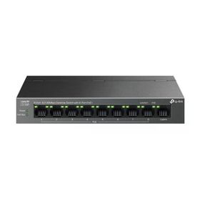 TP-Link LS109P Green Tech 8 Port Megabit Poe 63W 1 Port Uplink Long Range 250 mt Yönetilemez Metal Kasalı Switch