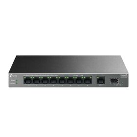 TP-Link LS1210GP Green Tech 10 Port Gigabit 9 Port PoE +1 Port Gigabit SFP 61W Yönetilemez Masaüstü Switch