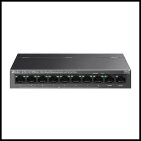 TP-Link LS1210P 8 Port Poe Megabit 2 Port Gigabit 96W Yönetilemez Masaüstü Switch