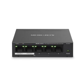 TP-Link Mercusys MS105GP 5 Port 10-100-1000 MBPS PoE+ Metal Kasa Switch