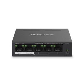 TP-Link Mercusys MS105GP 5 Port 10/100/1000 4 Port 65W PoE Yönetilemez Switch