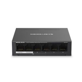 TP-Link Mercusys MS106LP 6 Port 10/100 4 Port 40W PoE Yönetilemez Switch