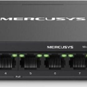 TP-Link Mercusys MS110P 8 Port 10-100 MBPS PoE+ 2 Port 10-100 Metal Kasa Switch