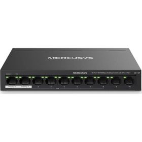 TP-Link Mercusys MS110P 8 Port 10-100 MBPS PoE+ 2 Port 10-100 Metal Kasa Switch