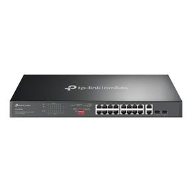 TP-Link Omada DS1018GMP 16 Port Gigabit + 2x1GB RJ45/SFP Combo 250W 250 mt PoE Mesafe Metal Rackmount Kasa Switch
