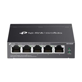 TP-Link Omada DS105GP 4 Port Gigabit + 1 Port Gigabit Uplink 65W PoE Yönetilemez Switch