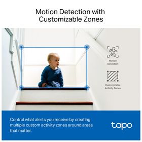 TP-Link Tapo C220 4.0 MP 9 mt Gece Görüşü 360 Dönüş 2 Yönlü Ses WIFI İç ve Dış Mekan Güvenlik Kamerası