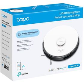 TP-Link Tapo RV30 Beyaz Robot Süpürge