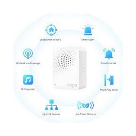 TP-Link Tapo TP-H100 Alarm Özellikli Kablosuz Akıllı Dağıtıcı