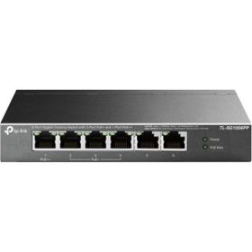 TP-Link TL-SG1006PP 5 Port 4 Port PoE+ 10-100-1000 MBPS Çelik Kasa Switch