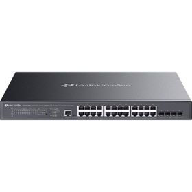 TP-Link TL-SG3428XMPP Omada 24 Port Gigabit 4 Port 10GE SFP+ L2 Yönetilebilir PoE Switch