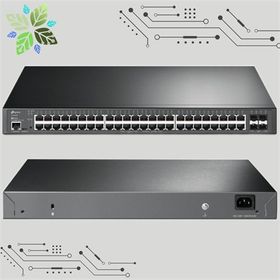TP-Link TL-SG3452XP 48G Poe 4x1-10G SFP Switch